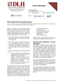 Wie funktioniert Immuntherapie?